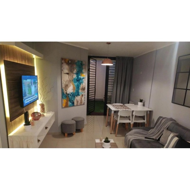 VENTA DEPTO CARLOS PAZ 1 DORM AMOBLADO COCHERA